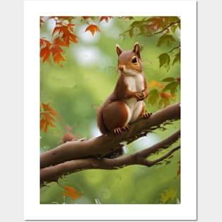 Squirrel Posters and Art